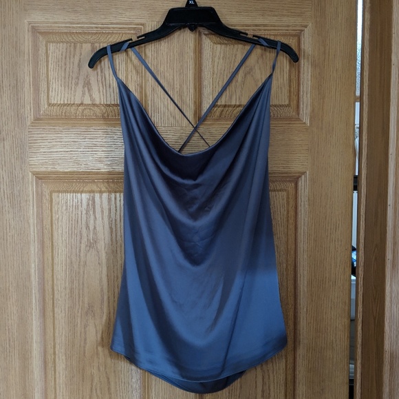 Grey Exposed Back Cami - Picture 4 of 4